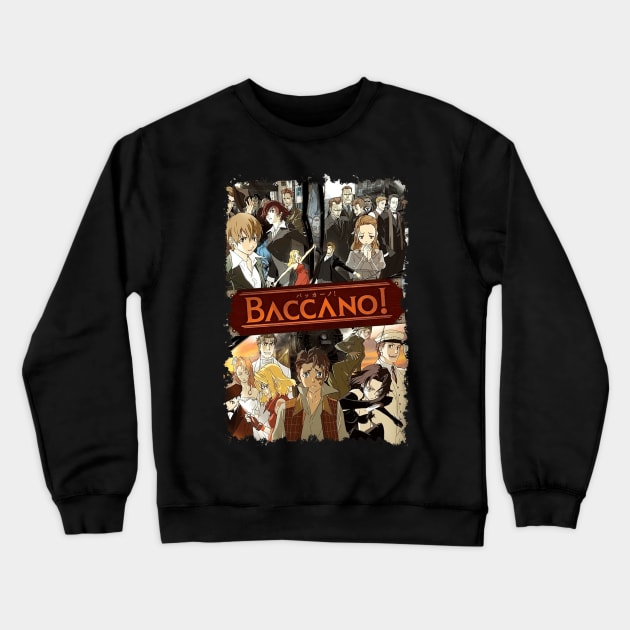 isaac jacuzzi and characters Crewneck Sweatshirt by Sparkledoom